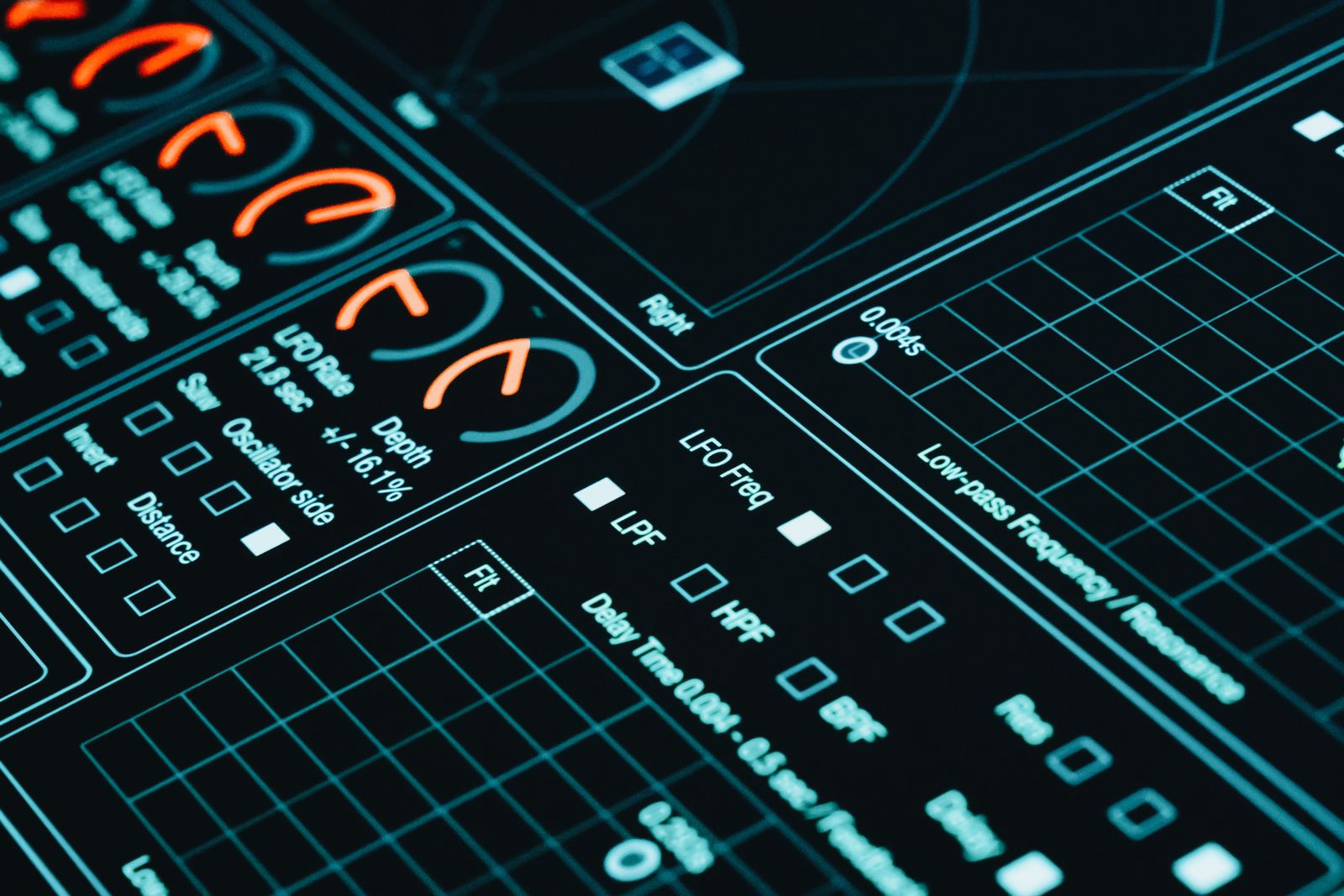 Digital operations dashboard with application-performance information